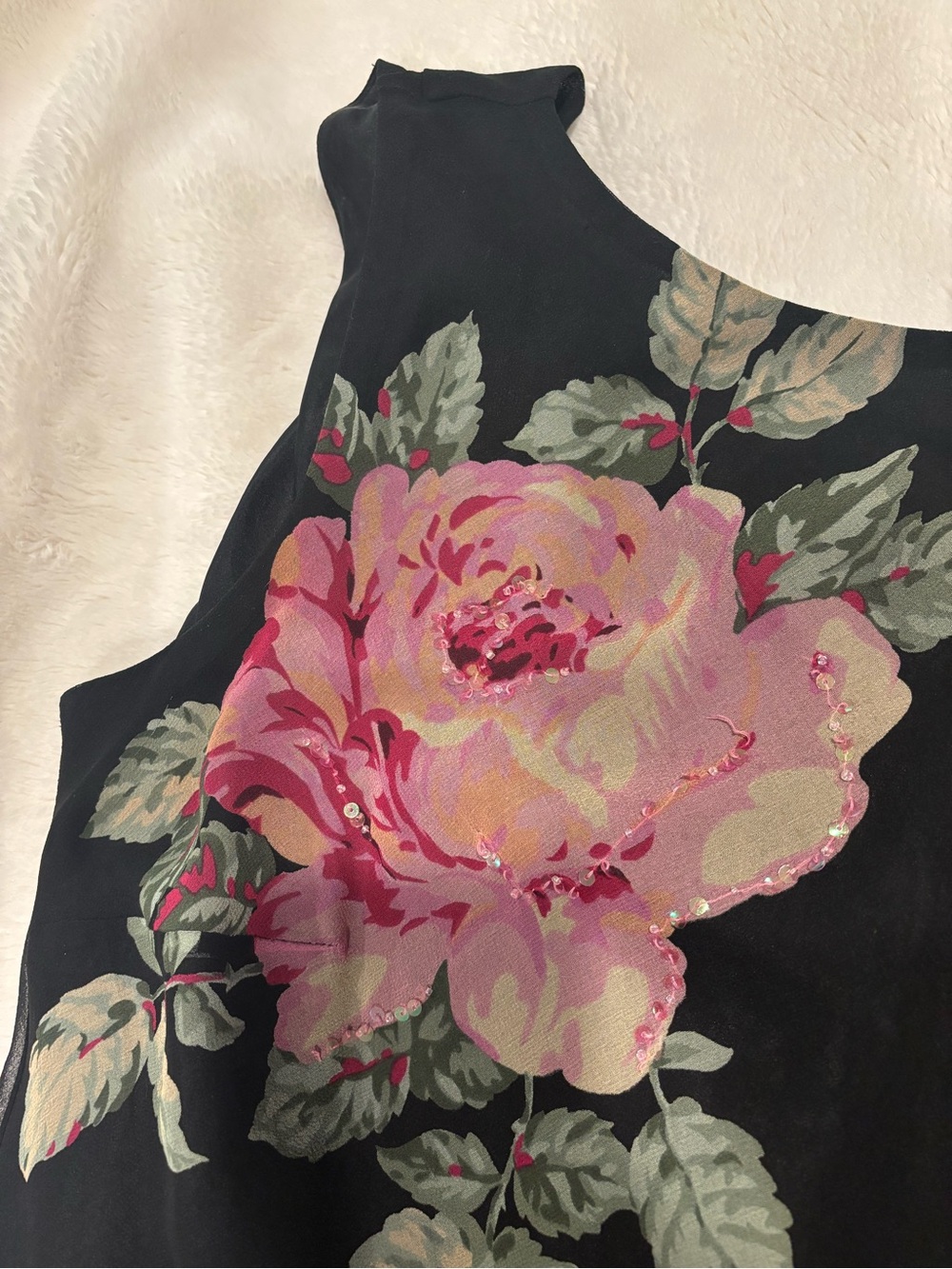 Vintage Robbie Bee Black Silk Bias Dress - Picture 2 of 6